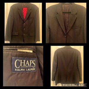 Ralph LaurenCHAPS, wool/cashmere 3 button jacket like NEW tie included